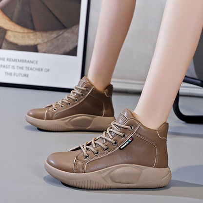 2022 Women's High Top Thick Sole Martin Boots