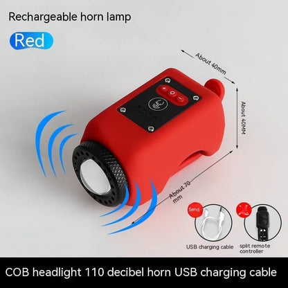 VELLORAE™ Bike Electronic Horn with Large Range Floodlight