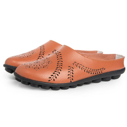 Xshoeey Casual All-match Hollow Slippers