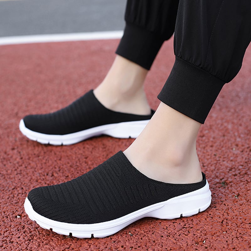WOMEN'S BREATHABLE COMFORTABLE LIGHT HALF SLIPPERS