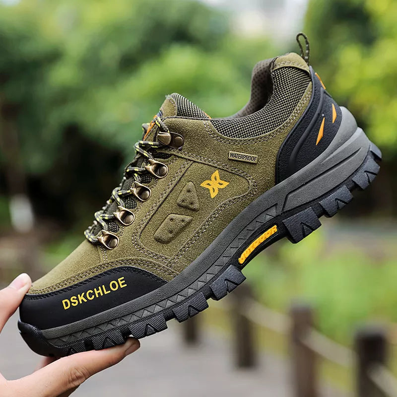 Men's good arch support outdoor breathable walking shoes 2022