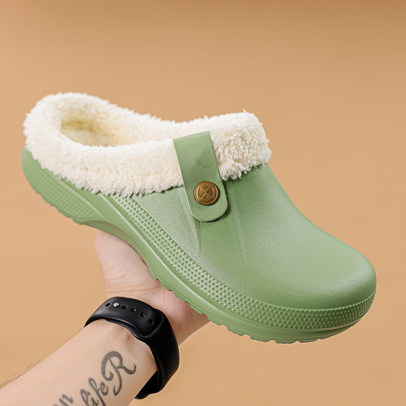MEN'S COMFORTABLE WOOL-LINED ARCH SUPPORT CROCS