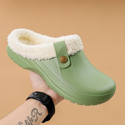 MEN'S COMFORTABLE WOOL-LINED ARCH SUPPORT CROCS