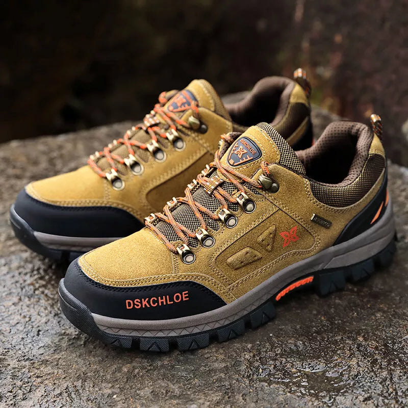 Men's good arch support outdoor breathable walking shoes 2022