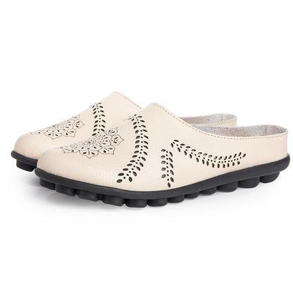 Xshoeey Casual All-match Hollow Slippers