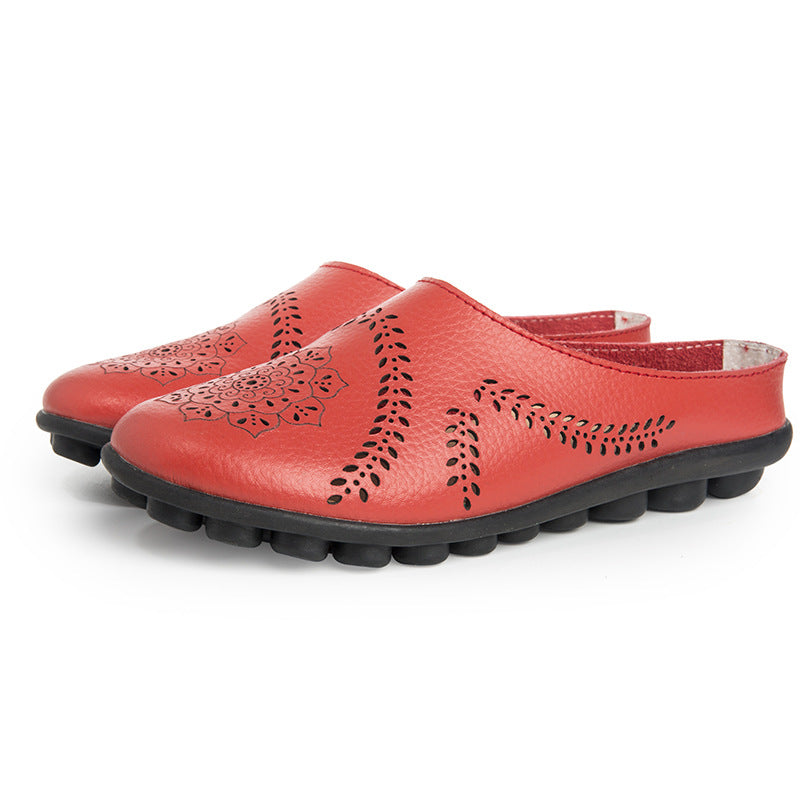 Xshoeey Casual All-match Hollow Slippers