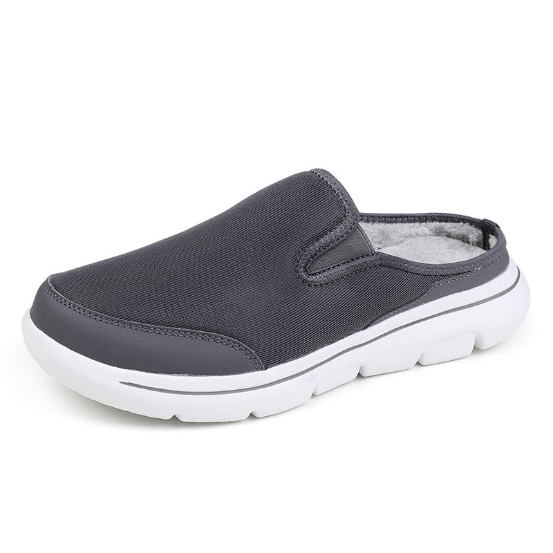 MEN'S COMFORTABLE LINED FLEECE ARCH SUPPORT SPORTS SANDALS