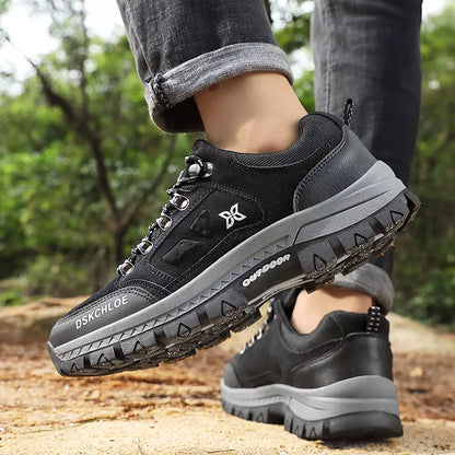 Men's good arch support outdoor breathable walking shoes 2022