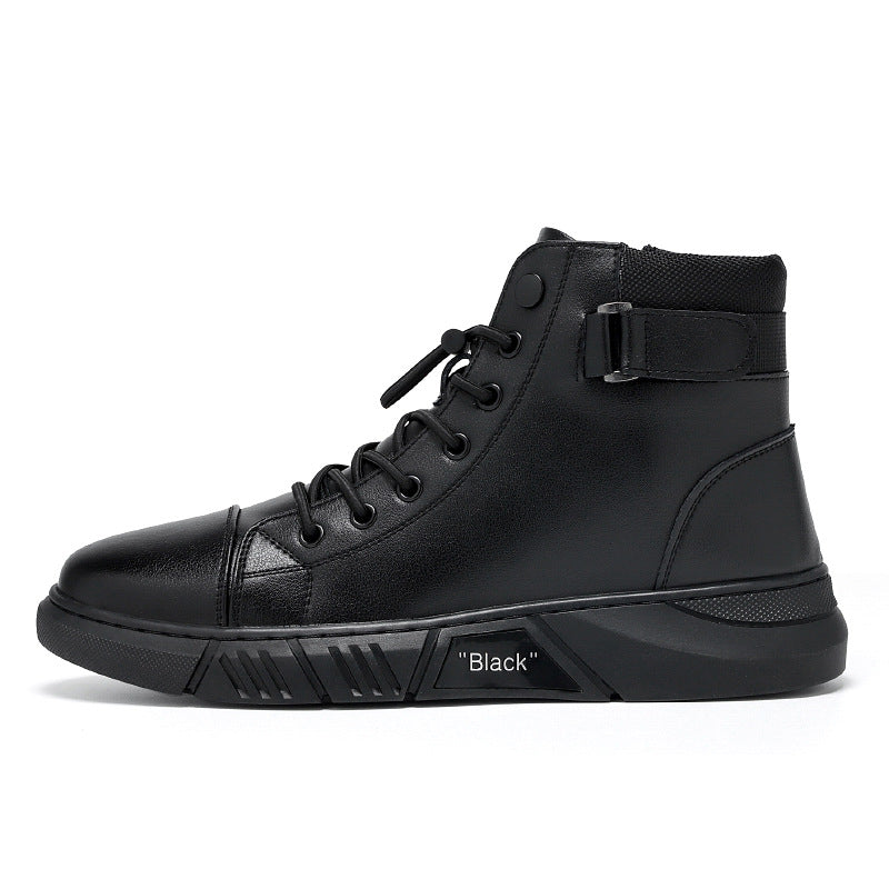 2022 Men's Casual Versatile Genuine Leather Ankle Boots