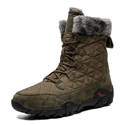 MEN'S WINTER OUTDOOR COMFORTABLE AND WARM THICKENED CASUAL SNOW BOOTS