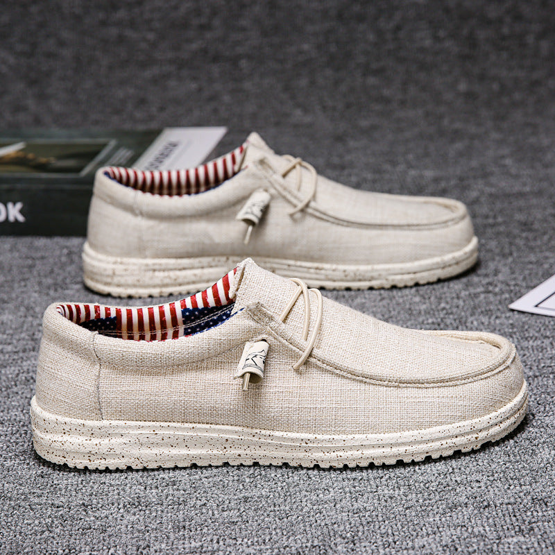 MEN'S COMFORTABLE BREATHABLE LINING FLAG CASUAL SHOES