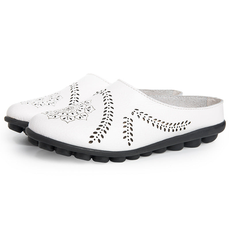 Xshoeey Casual All-match Hollow Slippers