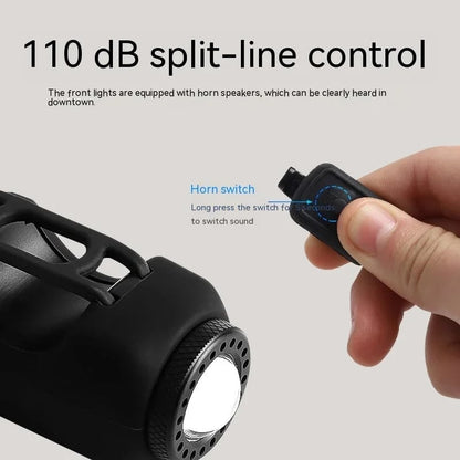 VELLORAE™ Bike Electronic Horn with Large Range Floodlight