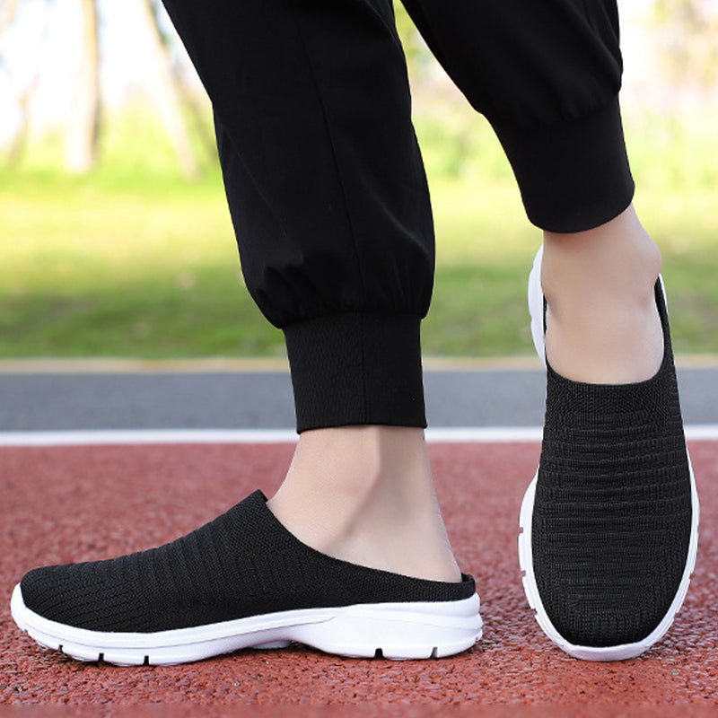 WOMEN'S BREATHABLE COMFORTABLE LIGHT HALF SLIPPERS