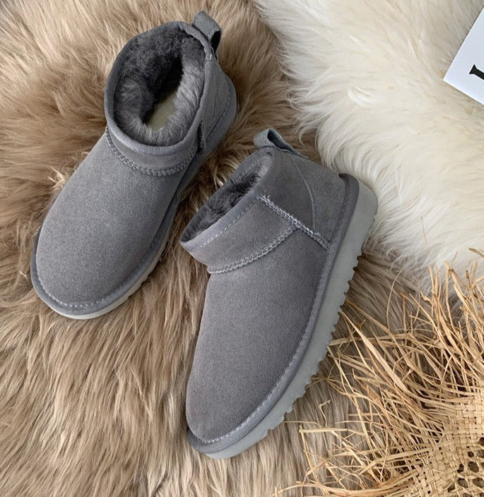 2022 Waterproof built-in plush mini boots