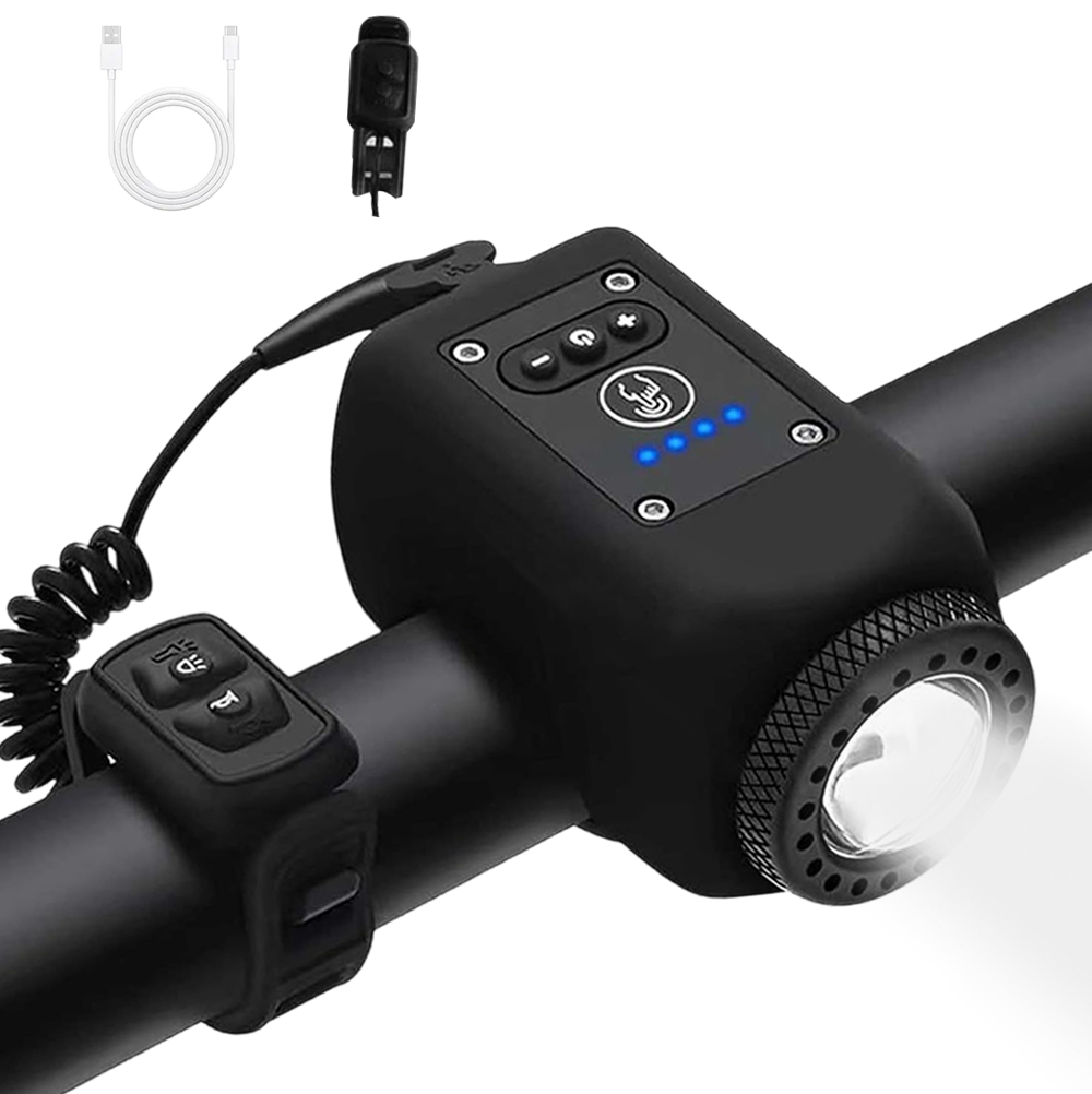 VELLORAE™ Bike Electronic Horn with Large Range Floodlight