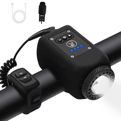 VELLORAE™ Bike Electronic Horn with Large Range Floodlight
