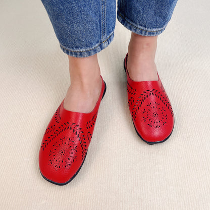 Xshoeey Casual All-match Hollow Slippers