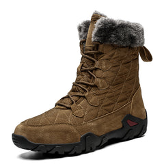 MEN'S WINTER OUTDOOR COMFORTABLE AND WARM THICKENED CASUAL SNOW BOOTS