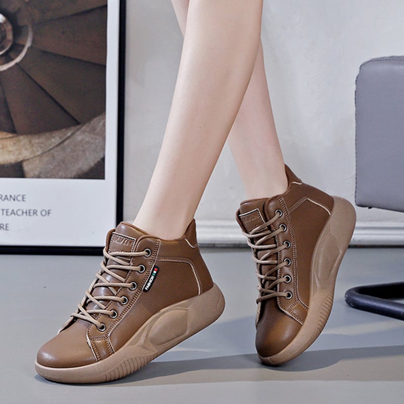 2022 Women's High Top Thick Sole Martin Boots