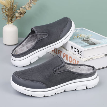 MEN'S COMFORTABLE LINED FLEECE ARCH SUPPORT SPORTS SANDALS