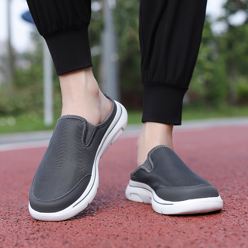 MEN'S COMFORTABLE LINED FLEECE ARCH SUPPORT SPORTS SANDALS