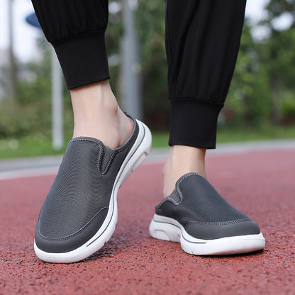 MEN'S COMFORTABLE LINED FLEECE ARCH SUPPORT SPORTS SANDALS