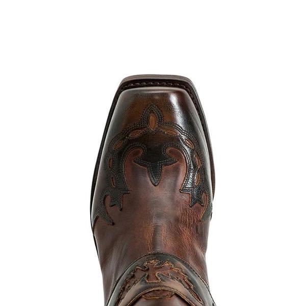 Men's Roman Style Embroidered Ankle Boots