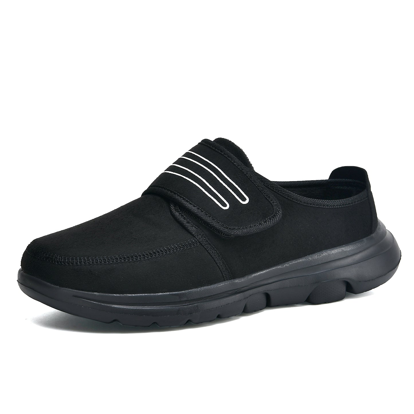 MEN'S COMFORTABLE SUEDE THICK SOLE SLIP-ON CASUAL SHOES