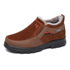 MEN'S SOFT SOLE NON-SLIP PLUS FLEECE CASUAL COTTON SHOES