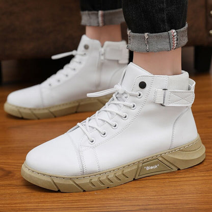 2022 Men's Casual Versatile Genuine Leather Ankle Boots