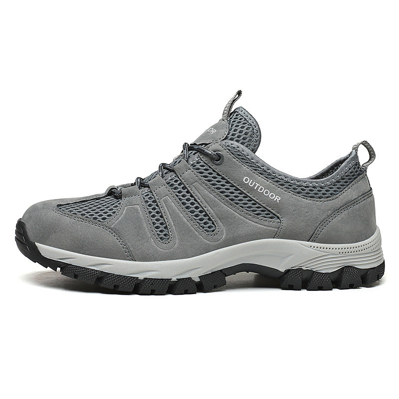 MESH BREATHABLE OUTDOOR SOFT SOLE LIGHTWEIGHT MEN'S SHOES