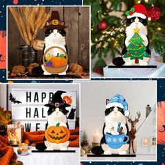 24-Day Christmas Animal Wooden Advent Calendar
