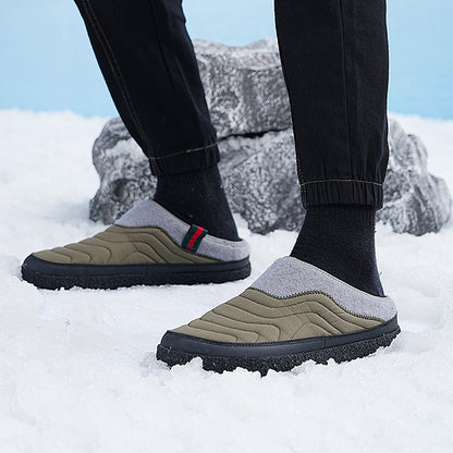 MEN'S WARM AND COMFORTABLE HALF PACK CASUAL SHOES