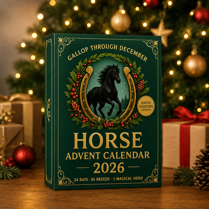 2026 🐎 Gallop Through December – Horse Advent Calendar