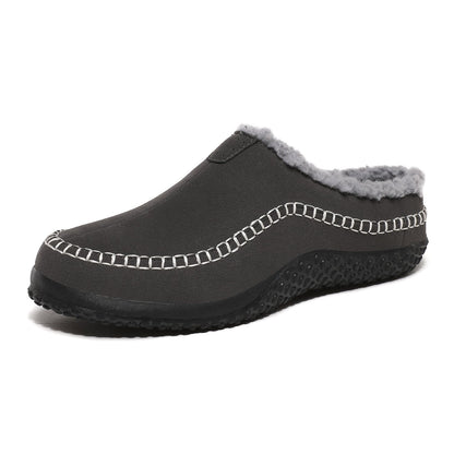MEN'S COMFORTABLE LINED FLEECE ARCH SUPPORT SHOES