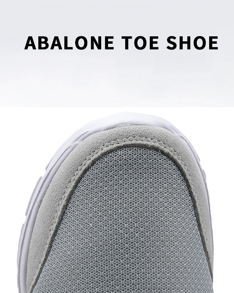 MEN'S FLAT SLIP-ON SANDALS MESH SURFACE BREATHABLE
