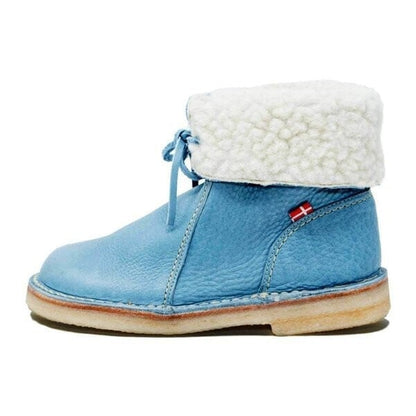 Vintage Buttery-soft Waterproof Wool Lining Boots