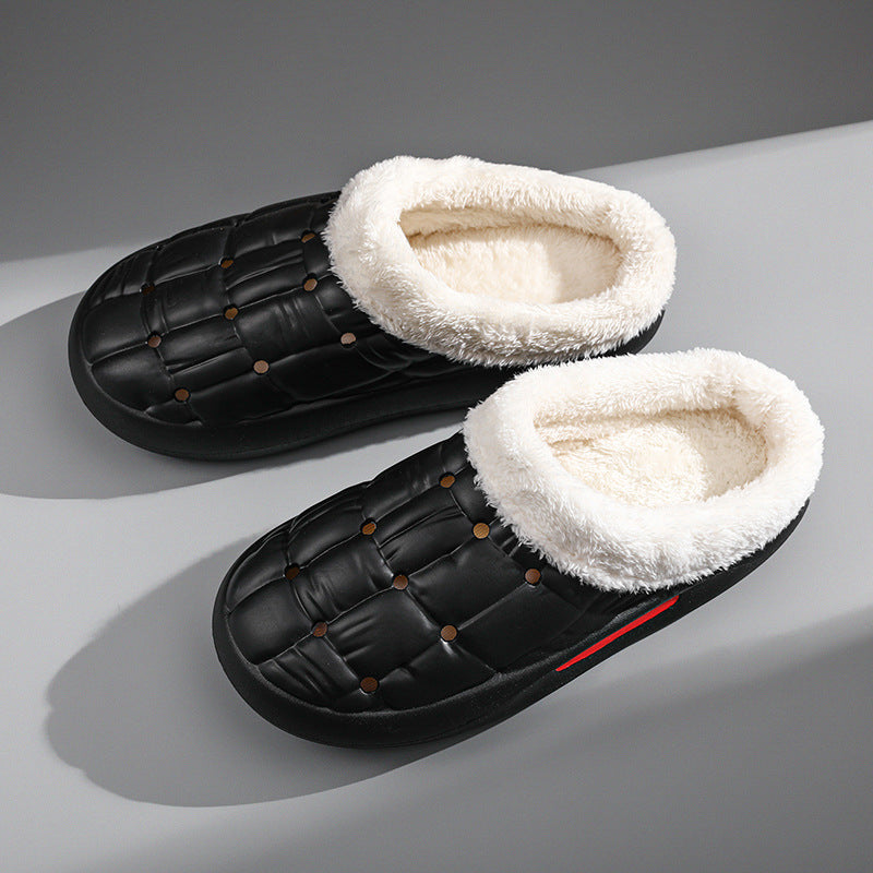 MEN'S COMFORTABLE FLEECE-LINED CASUAL/OUTDOOR SHOES