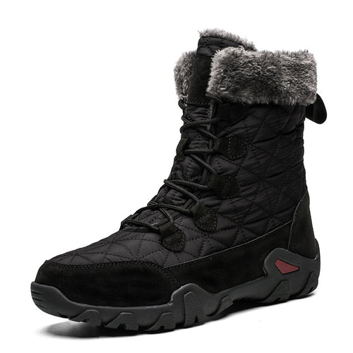 MEN'S WINTER OUTDOOR COMFORTABLE AND WARM THICKENED CASUAL SNOW BOOTS