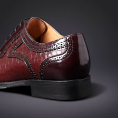 Bellucci Croc Oxfords