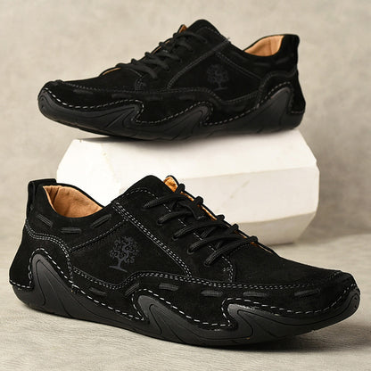 Men's Handmade Leather Shoes Soft Casual Sports Shoes