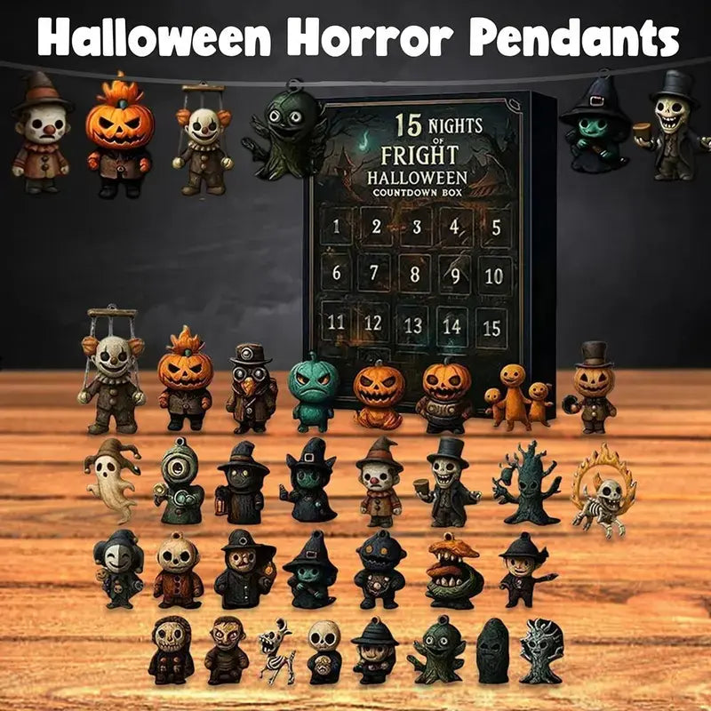 2026 Halloween Countdown Advent Calendar Gift Box-31 Nights of Fright Blindbags Surprise Set