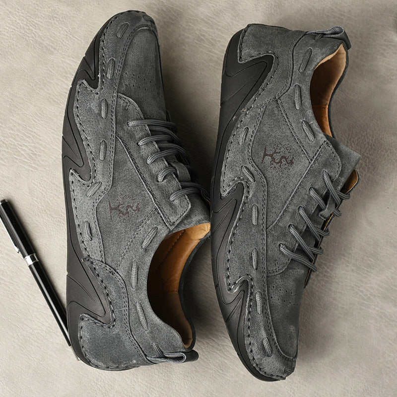 Men's Handmade Leather Shoes Soft Casual Sports Shoes