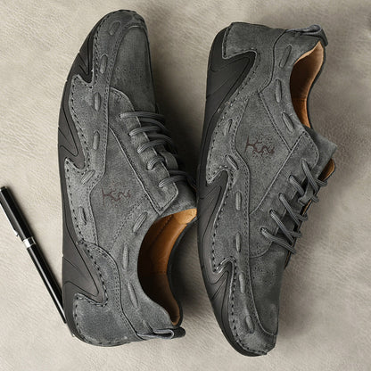 Men's Handmade Leather Shoes Soft Casual Sports Shoes