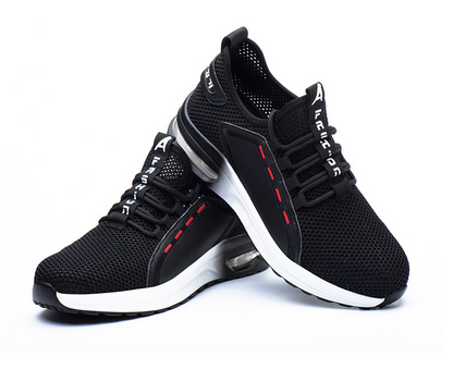 Ultra-Light Breathable Fashion Work Shoes - Black