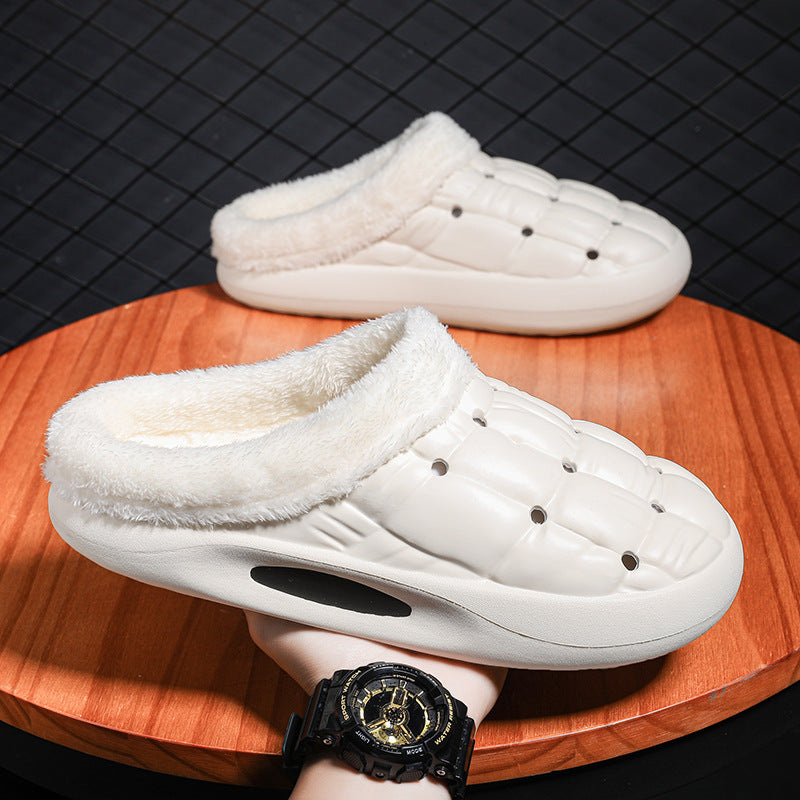 MEN'S COMFORTABLE FLEECE-LINED CASUAL/OUTDOOR SHOES