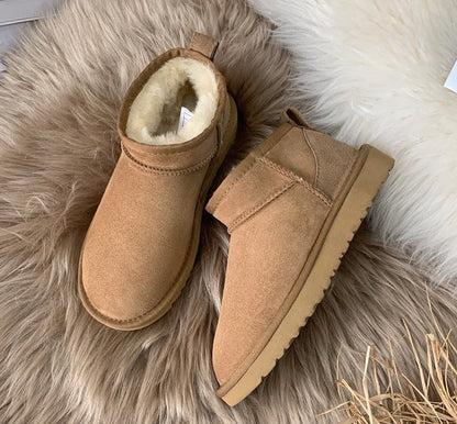 2022 Waterproof built-in plush mini boots