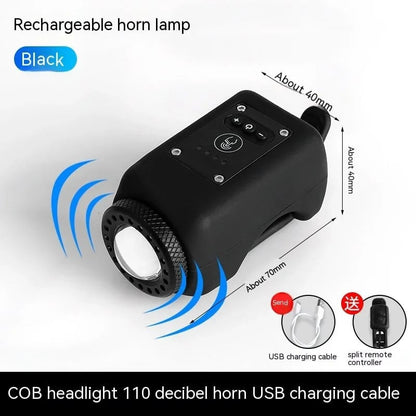 VELLORAE™ Bike Electronic Horn with Large Range Floodlight