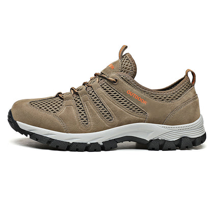MESH BREATHABLE OUTDOOR SOFT SOLE LIGHTWEIGHT MEN'S SHOES